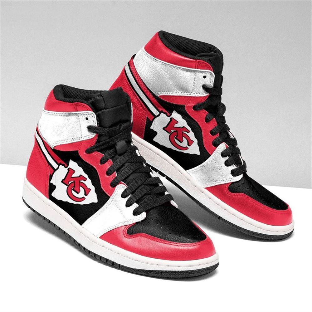 Kansas City Chiefs Nfl Football Air Jordan Shoes Sport V2 Sneaker Boots Shoes