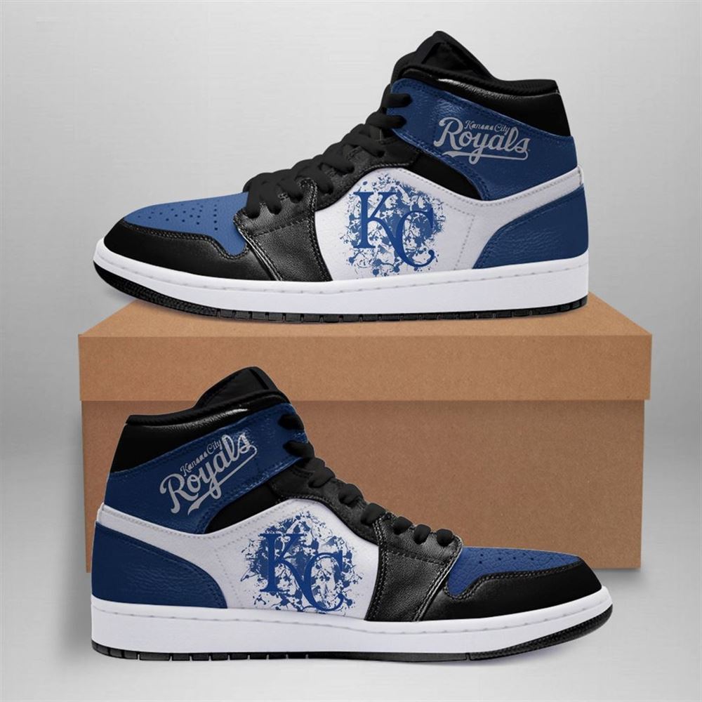 Kansas City Royals Mlb Air Jordan Basketball Shoes Sport V3 Sneaker Boots Shoes