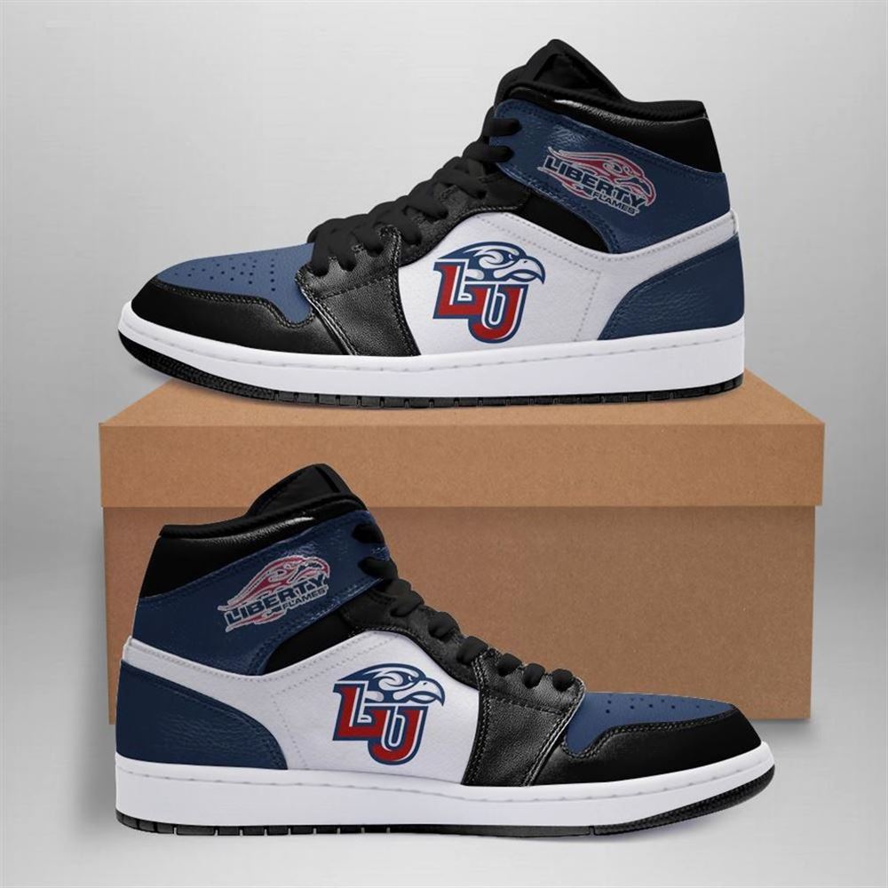 Liberty University Flames Ncaa Air Jordan Shoes Sport Sneaker Boots Shoes