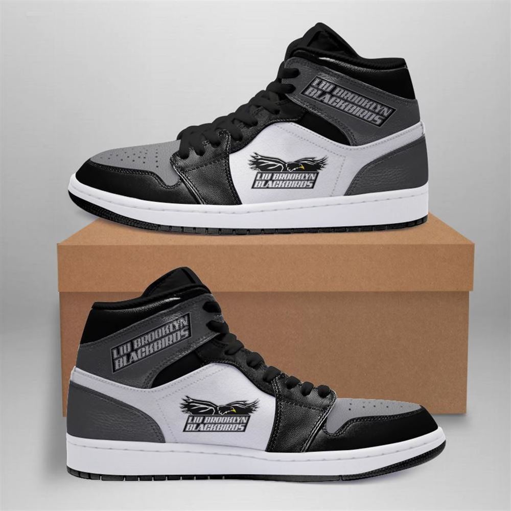 Liu Brooklyn Blackbirds Ncaa Air Jordan Shoes Sport Sneaker Boots Shoes