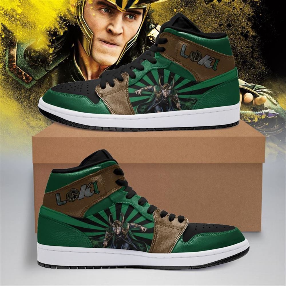 Loki Marvel Air Jordan Shoes Sport V2 Sneaker Boots Shoes