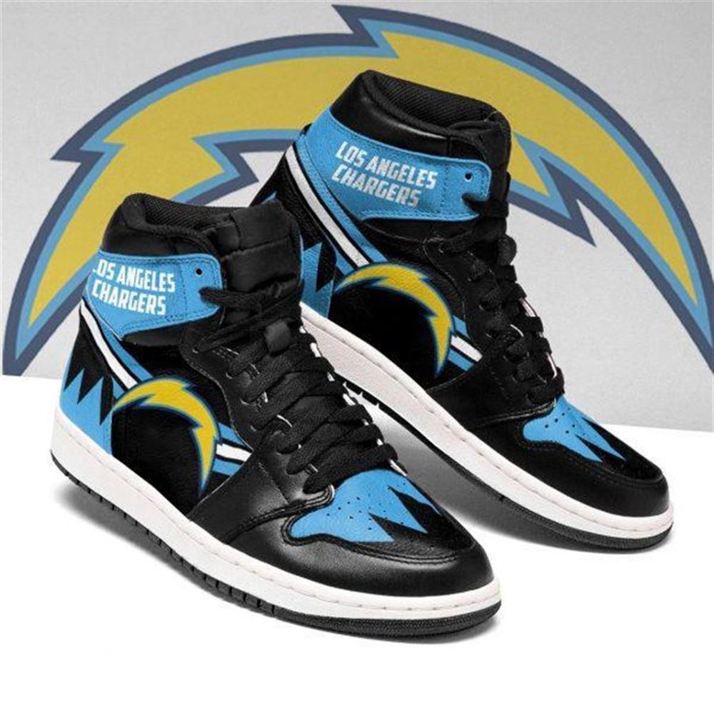 Los Angeles Chargers Nfl Football Air Jordan Sneaker Boots Shoes