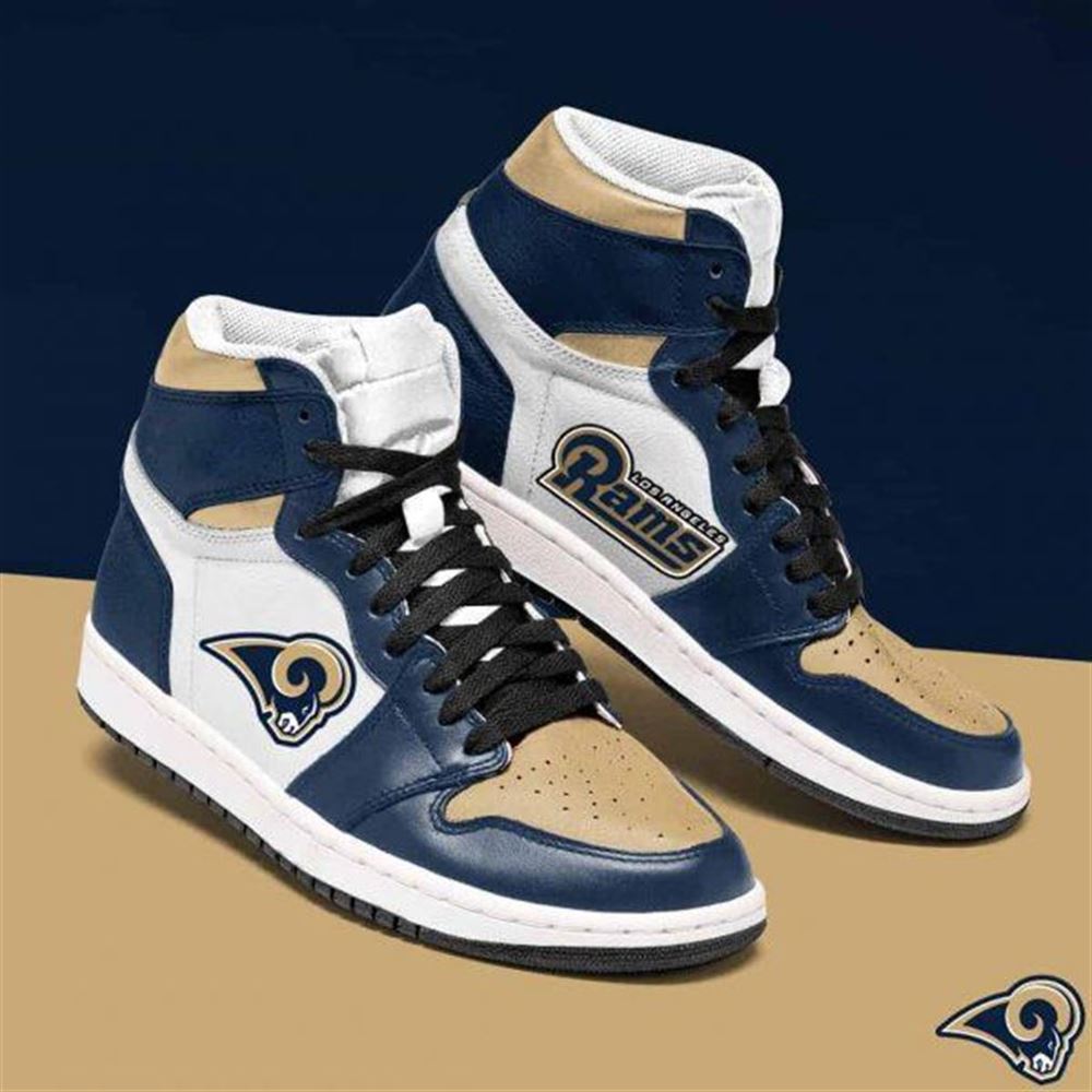 Los Angeles Rams Nfl Football Air Jordan Shoes Sport Sneaker Boots Shoes