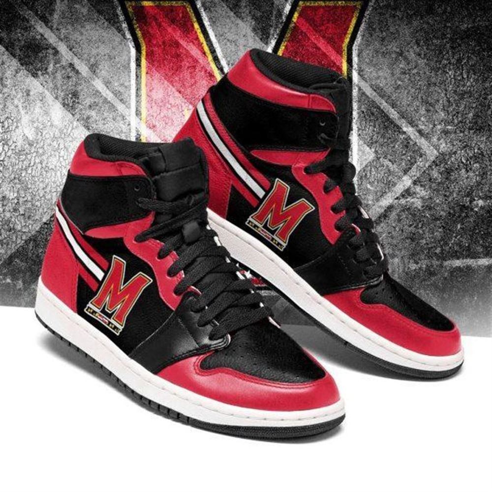 Maryland Terrapins Ncaa Air Jordan Sneaker Boots Shoes