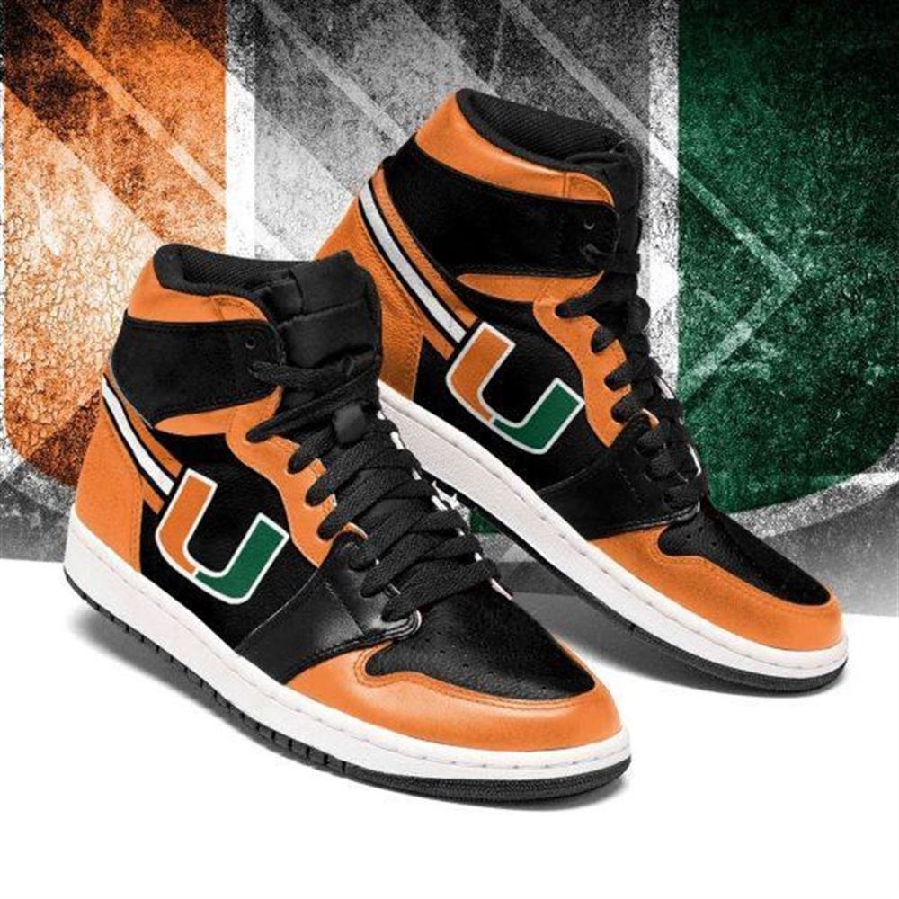 Miami Hurricanes Ncaa Air Jordan Sneaker Boots Shoes