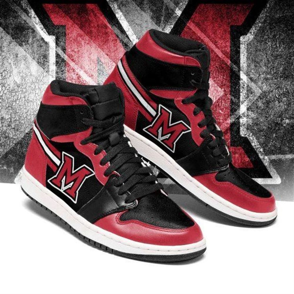 Miami Redhawks Ncaa Air Jordan Sneaker Boots Shoes