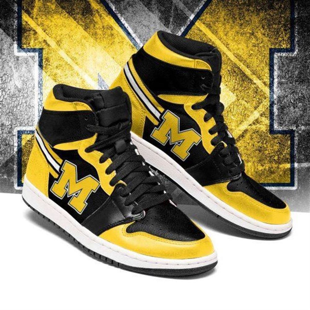 Michigan Wolverines Ncaa Air Jordan Sneaker Boots Shoes