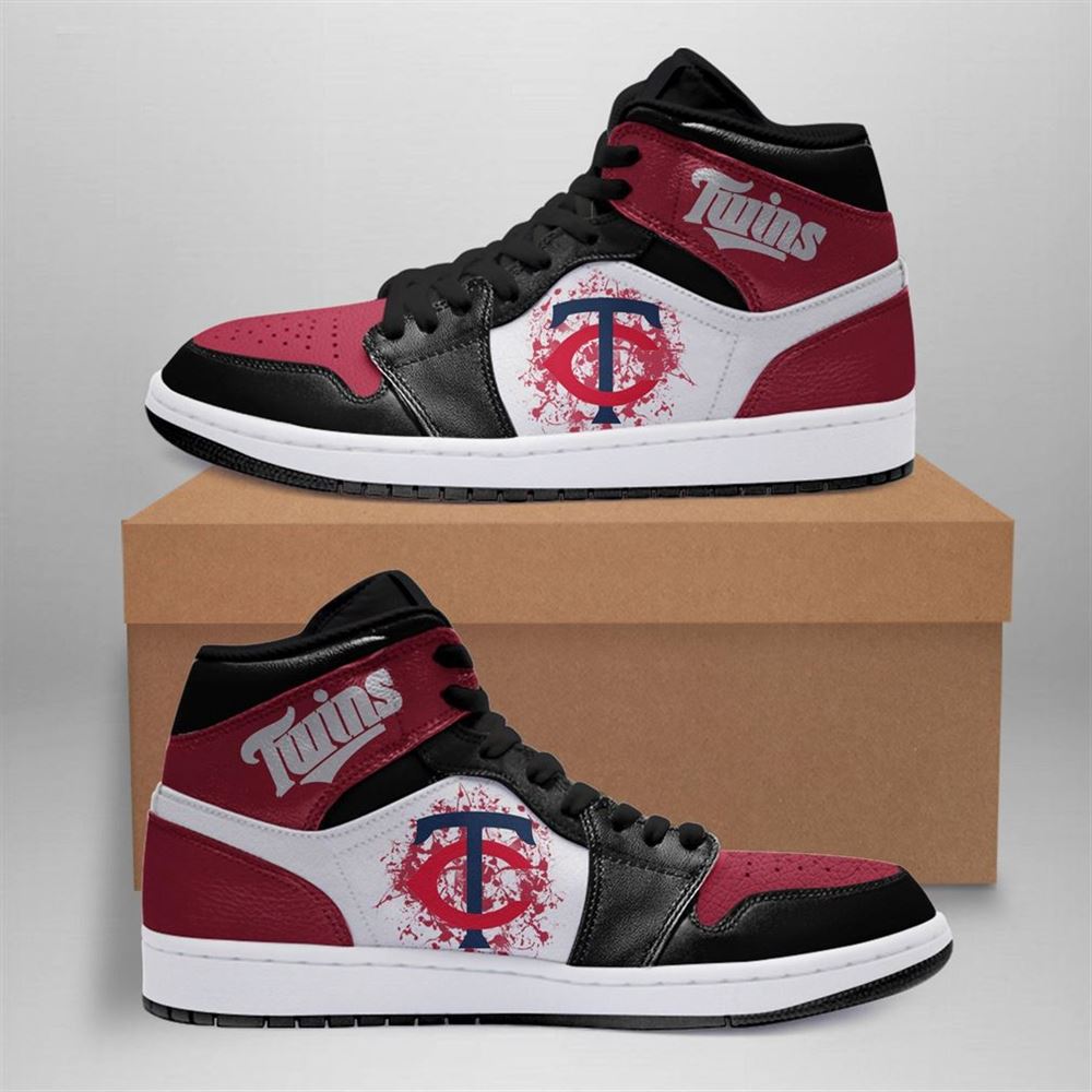 Minnesota Twins Mlb Air Jordan Basketball Shoes Sport Sneaker Boots Shoes