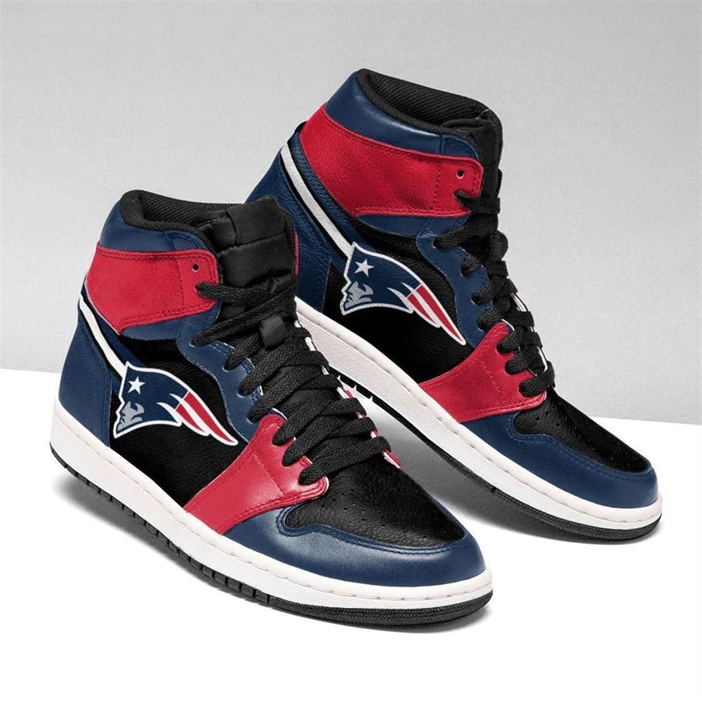 New England Patriots Nfl Football Air Jordan Shoes Sport V2 Sneaker Boots Shoes