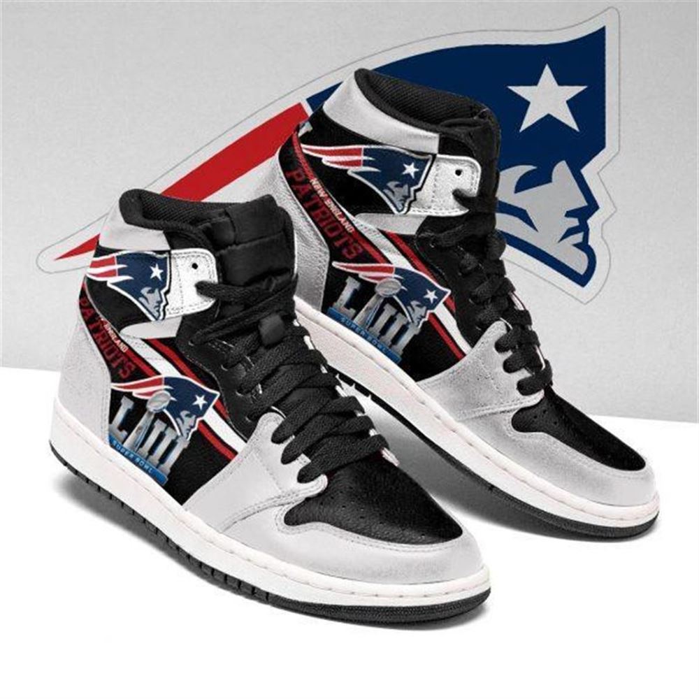 New England Pattriots Nfl Football Air Jordan Sneaker Boots Shoes