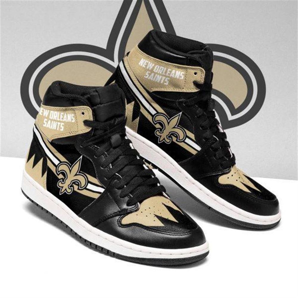 New Orleans Saints Nfl Football Air Jordan Sneaker Boots Shoes