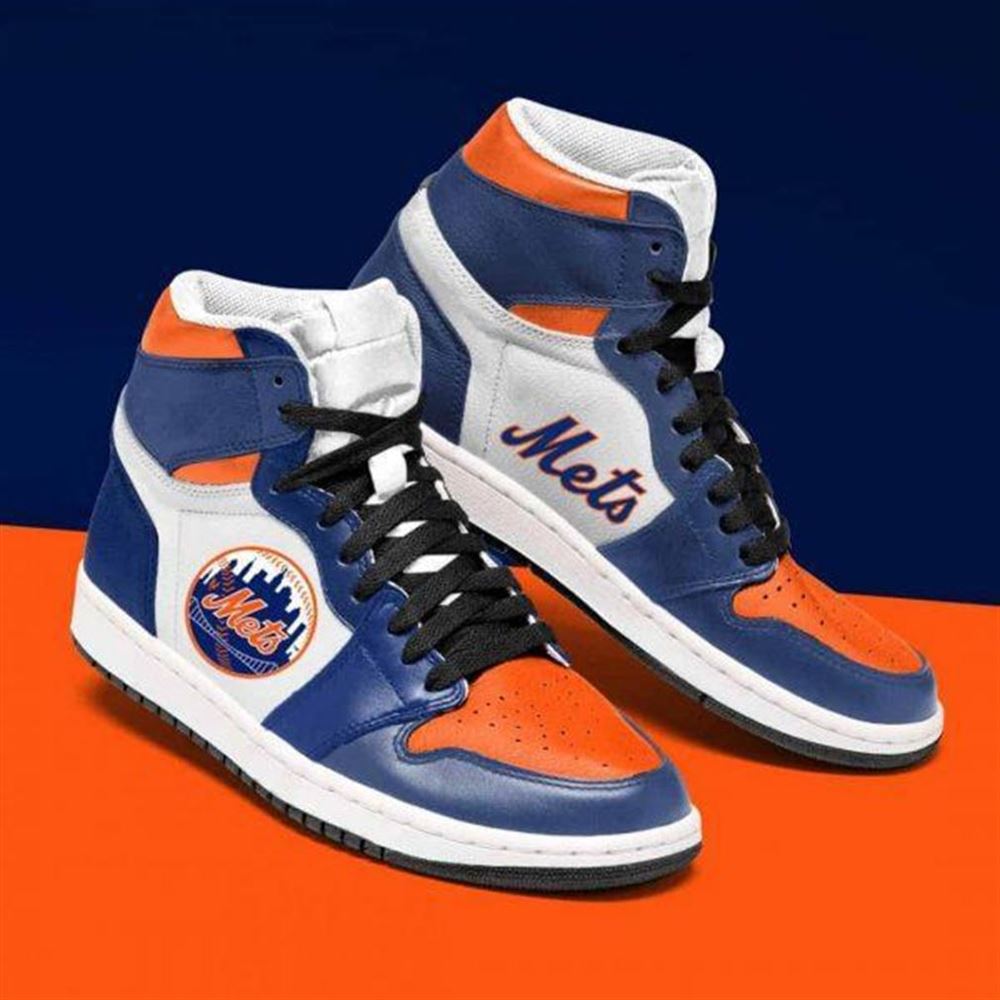 New York Mets Mlb Baseball Air Jordan Sneaker Boots Shoes