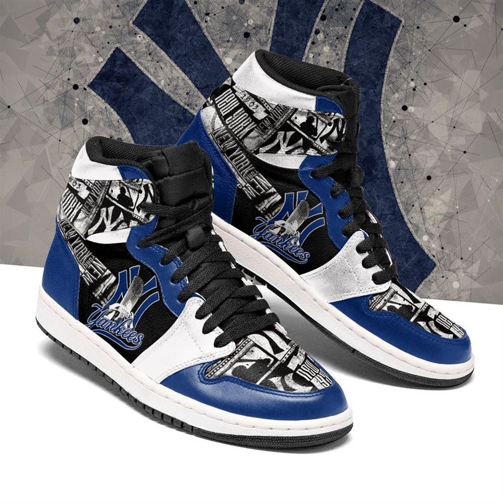 New York Yankees Mlb Baseball Air Jordan Shoes Sport V2 Sneaker Boots Shoes