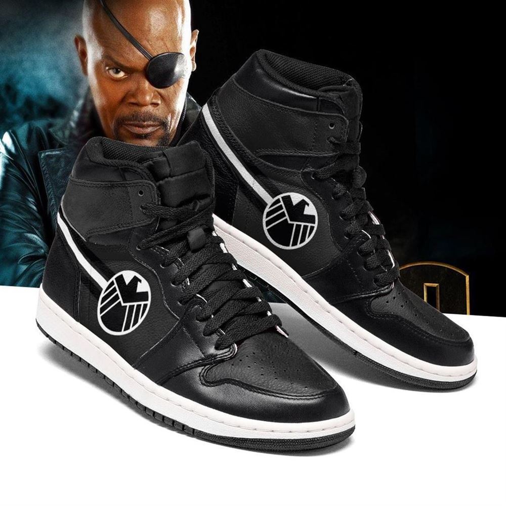 Nick Fury Marvel Air Jordan Shoes Sport V2 Sneaker Boots Shoes