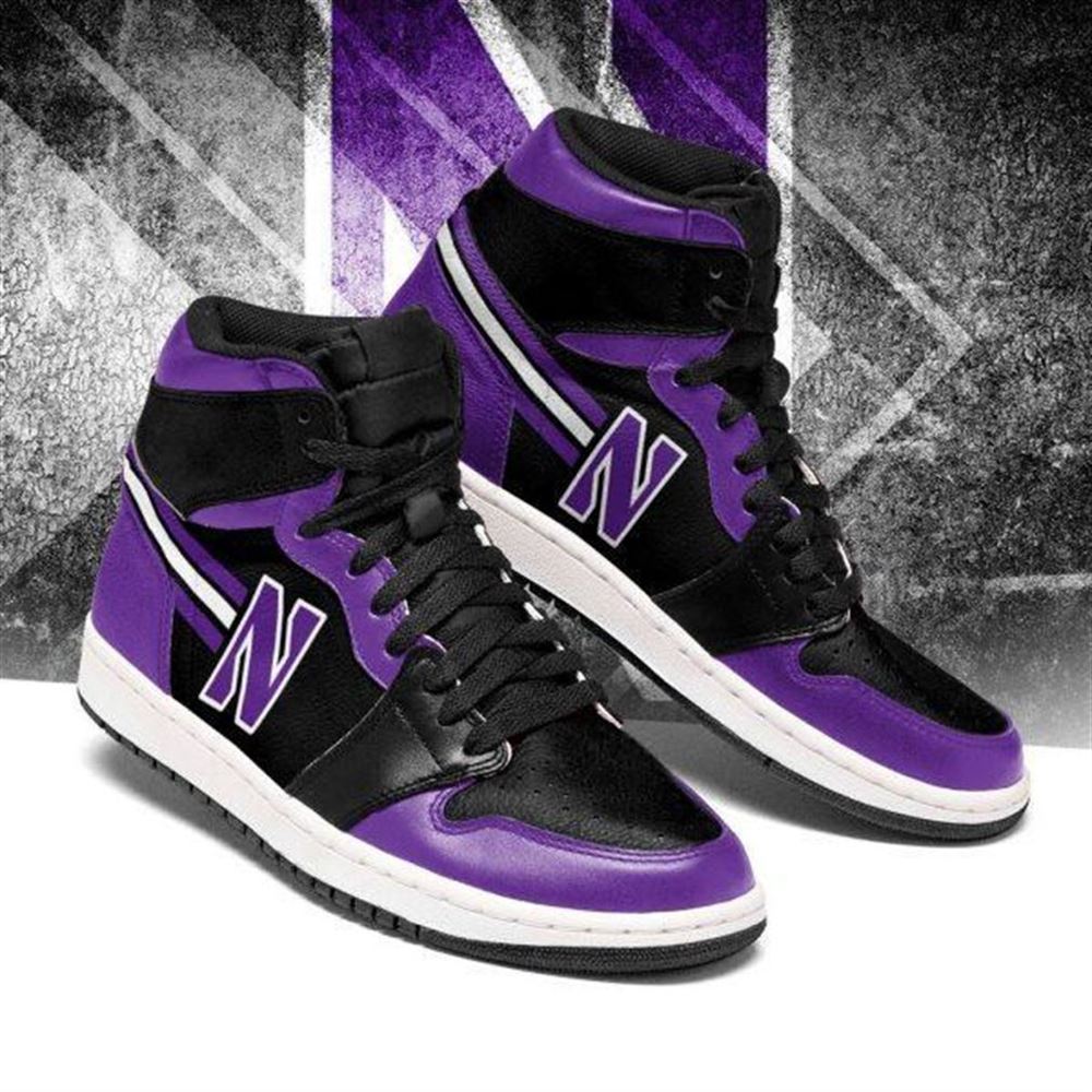 Northwestern Wildcats Ncaa Air Jordan Sneaker Boots Shoes