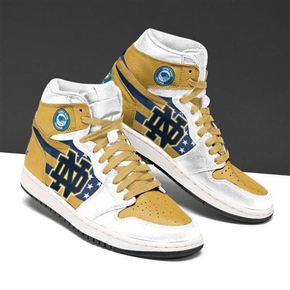 Notre Dame Fighting Irish Ncaa Air Jordan Shoes Sport Sneaker Boots Shoes