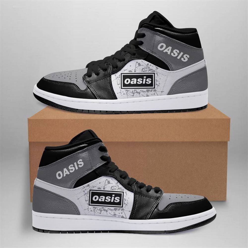 Oasis Rock Band Air Jordan Sneaker Boots Shoes