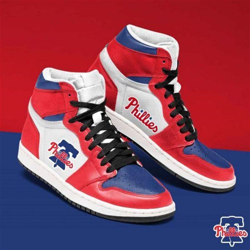 Philadelphia Phillies Mlb Baseball Air Jordan Sneaker Boots Shoes