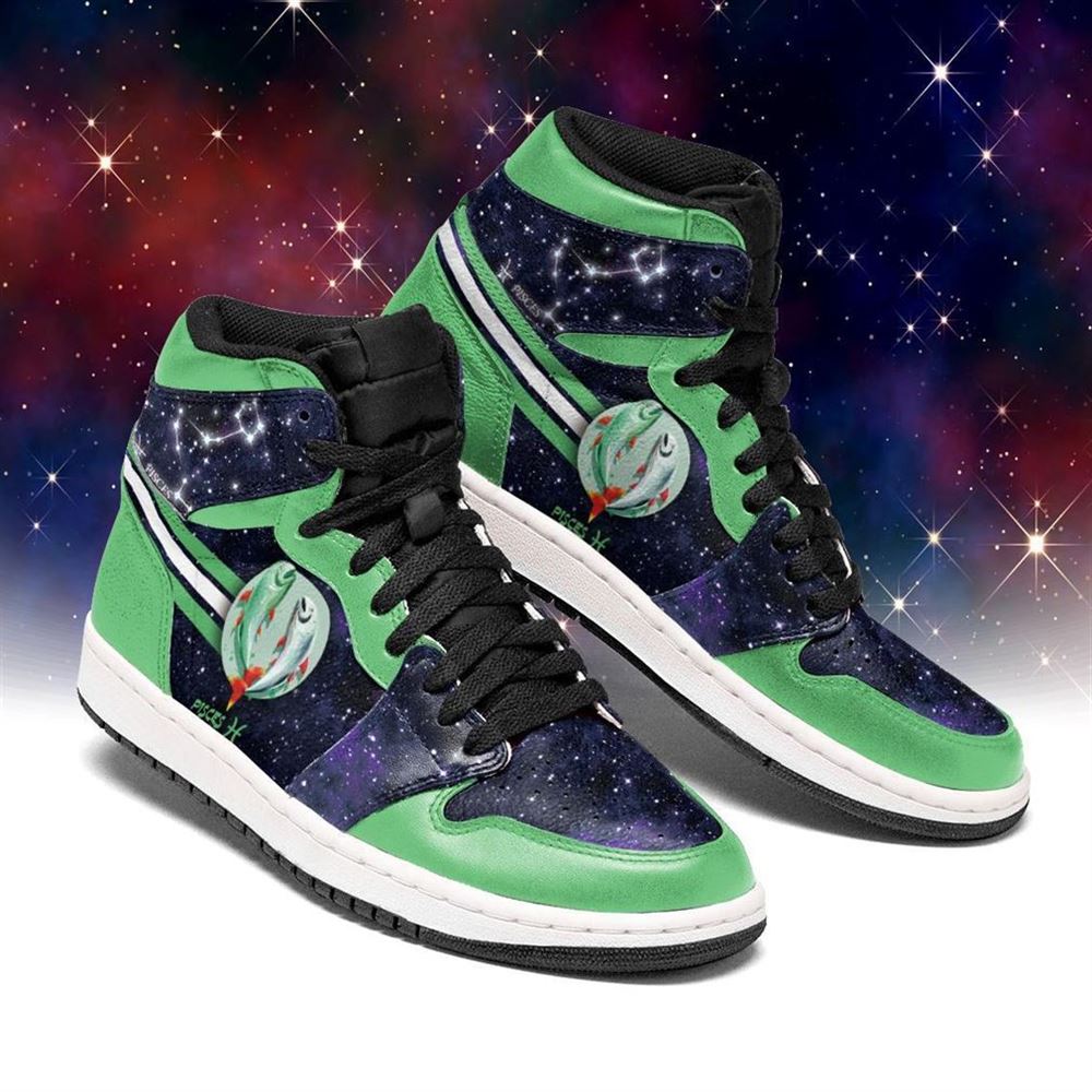 Pisces Zodiac Air Jordan Shoes Sport Sneaker Boots Shoes