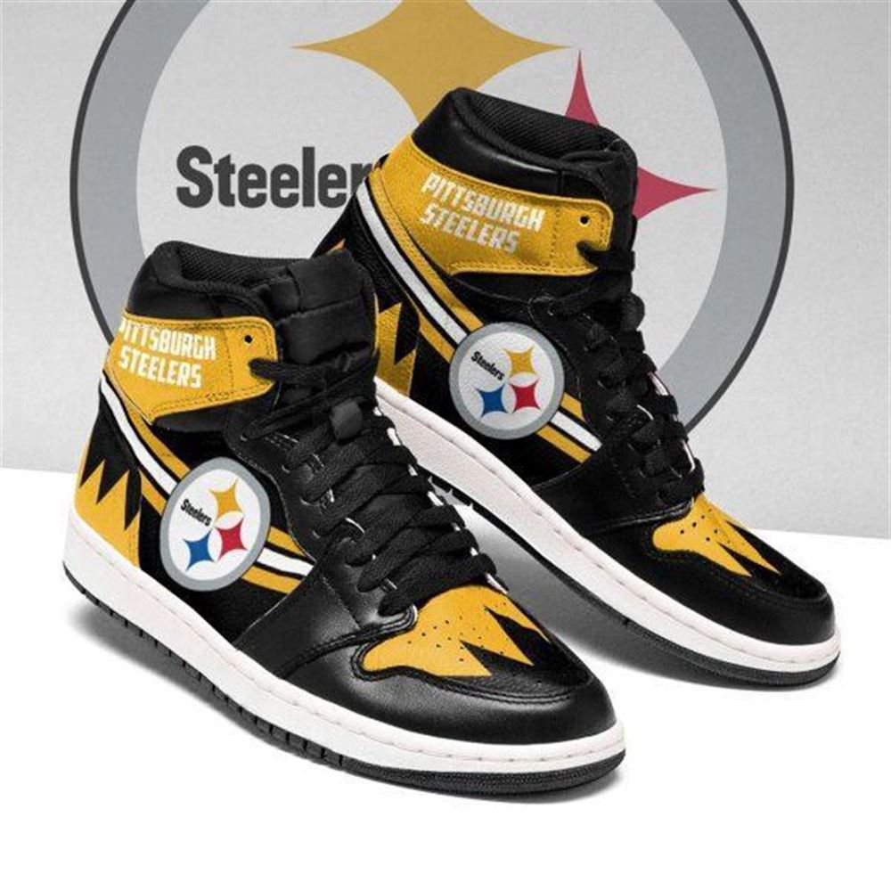 Pittsburgh Steelers Nfl Football Air Jordan Shoes Sport V6 Sneaker Boots Shoes