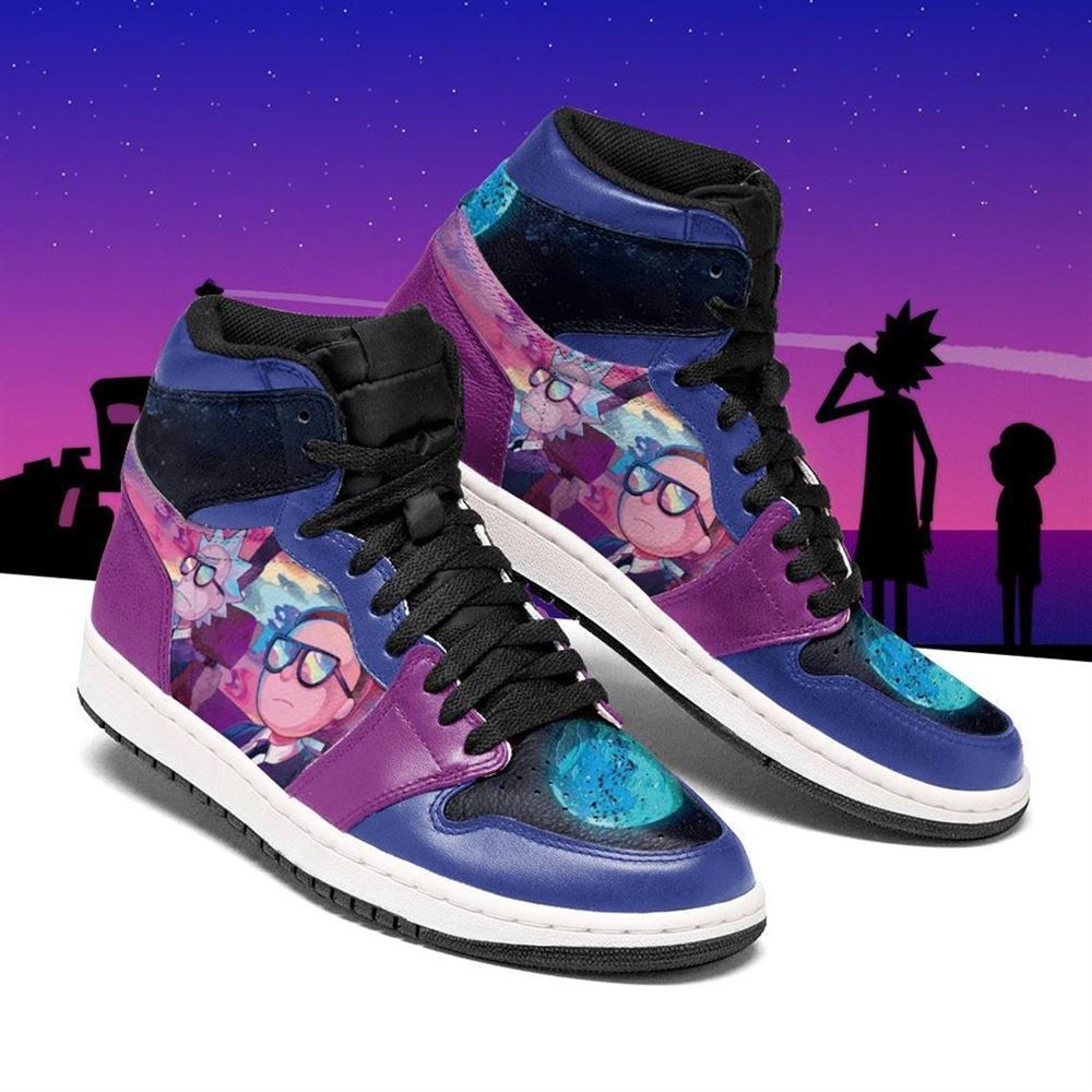 Rick And Morty Air Jordan Shoes Sport V2 Sneaker Boots Shoes