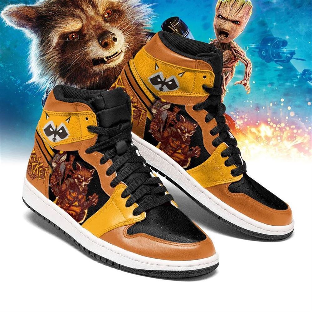 Rocket Raccoon Marvel Air Jordan Shoes Sport V3 Sneaker Boots Shoes