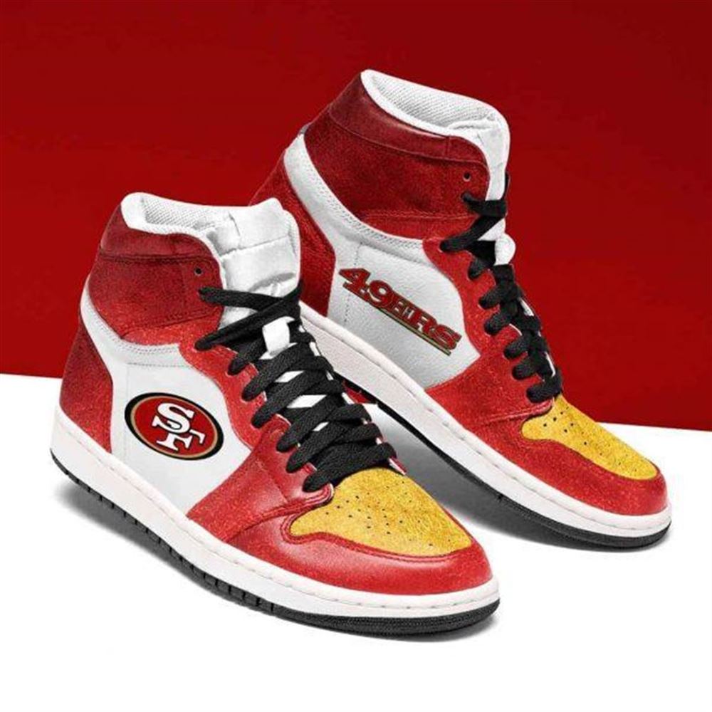 San Francisco 49ers Nfl Football Air Jordan Shoes Sport Sneaker Boots Shoes