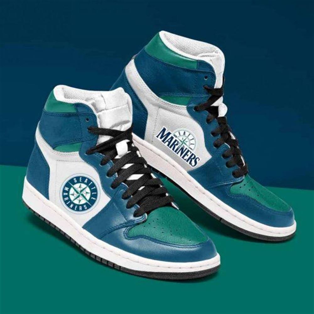 Seattle Mariners Mlb Baseball Air Jordan Shoes Sport Sneaker Boots Shoes