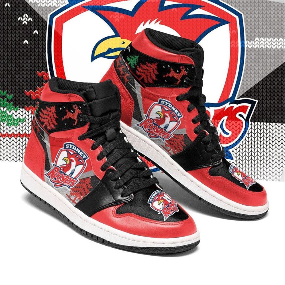 Sydney Roosters Nrl Football Air Jordan Shoes Sport V3 Sneaker Boots Shoes