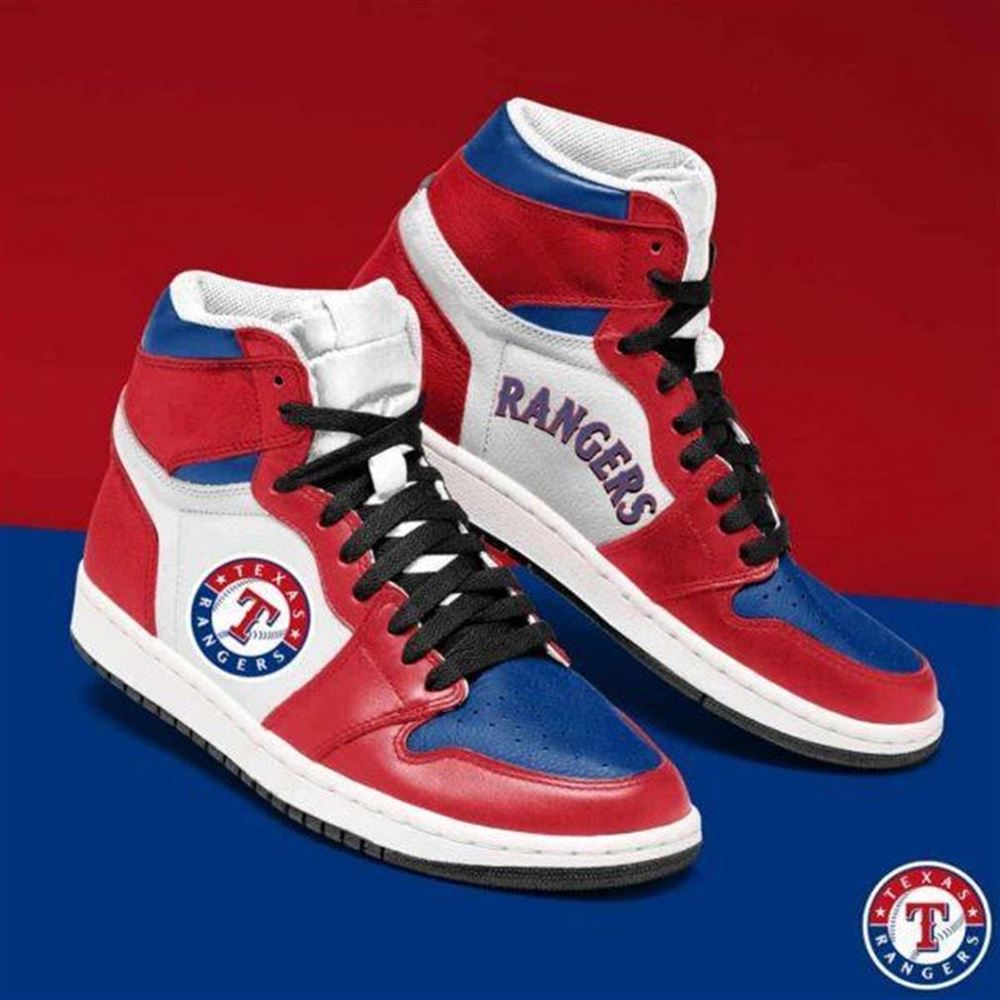 Texas Rangers Mlb Baseball Air Jordan Sneaker Boots Shoes