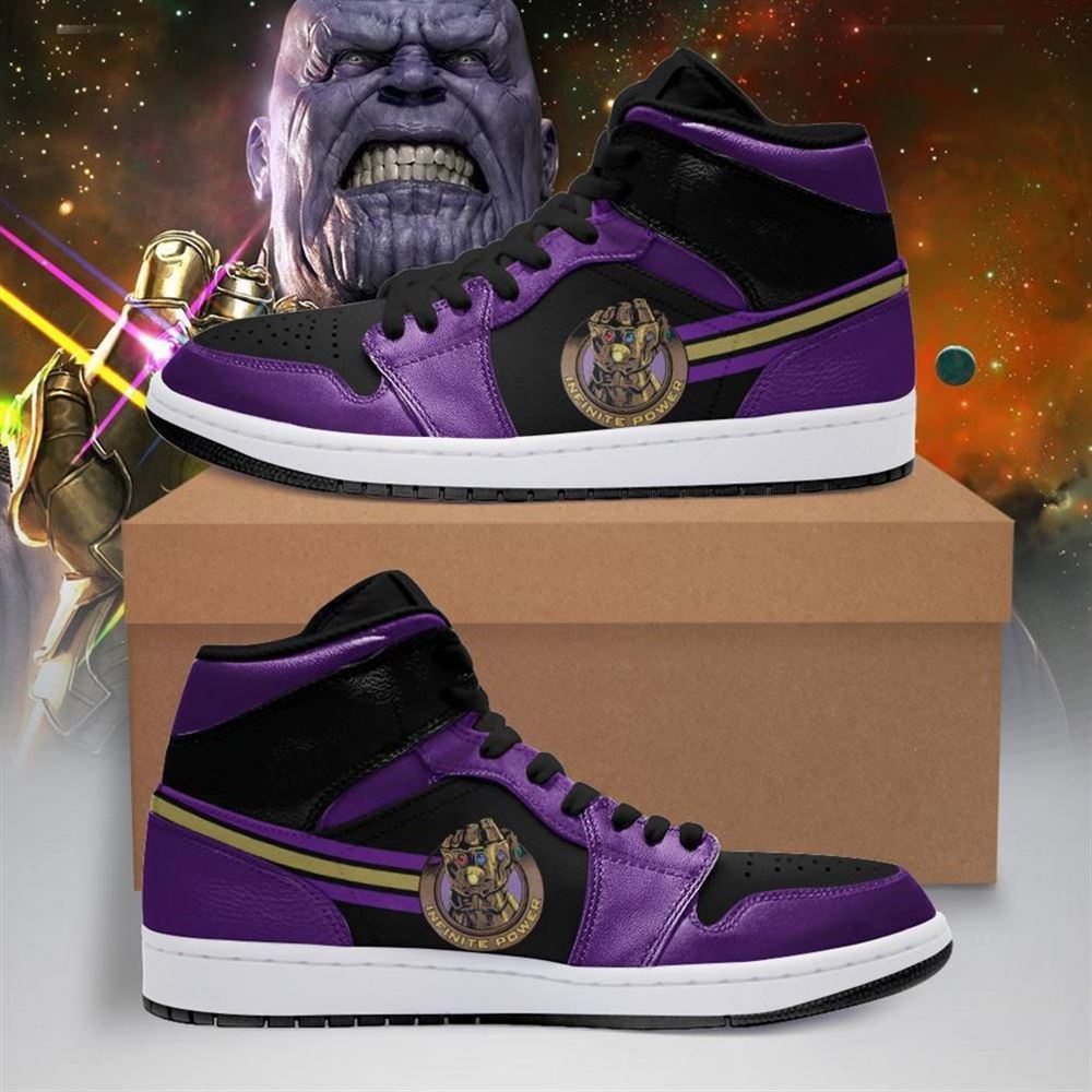 Thanos Marvel Air Jordan Shoes Sport V2 Sneaker Boots Shoes