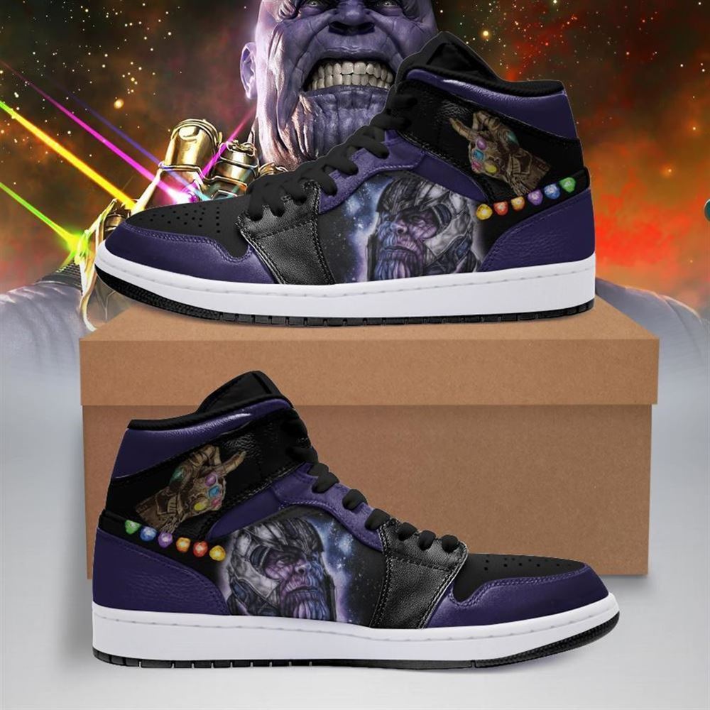 Thanos Marvel Air Jordan Shoes Sport V4 Sneaker Boots Shoes