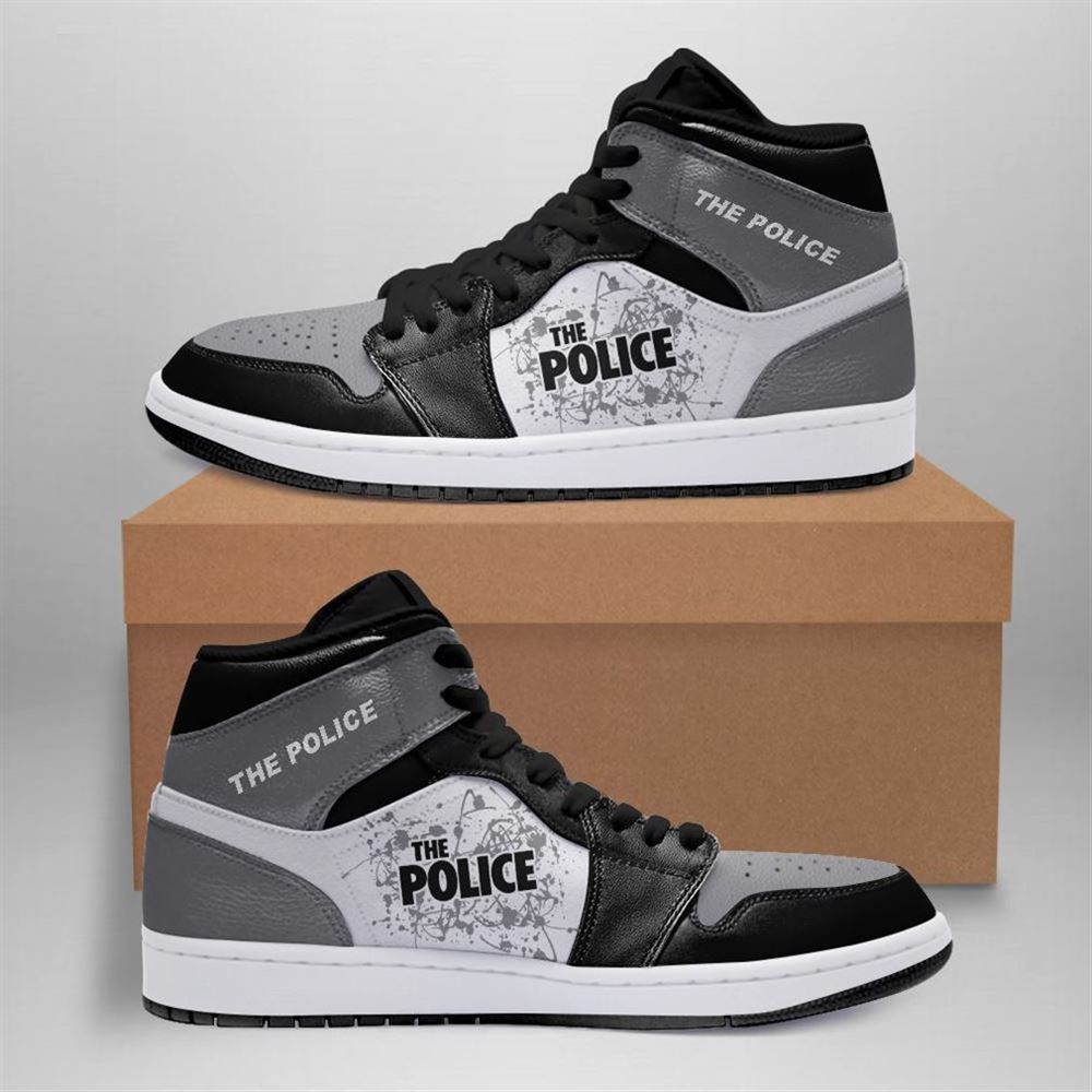 The Police Rock Band Air Jordan Sneaker Boots Shoes