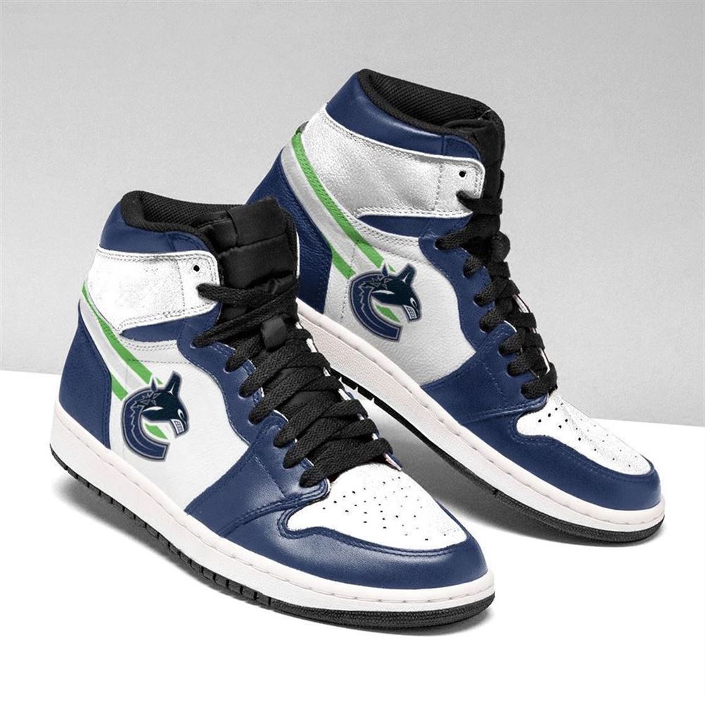 Vancouver Canucks Nhl Air Jordan Shoes Sport Sneaker Boots Shoes