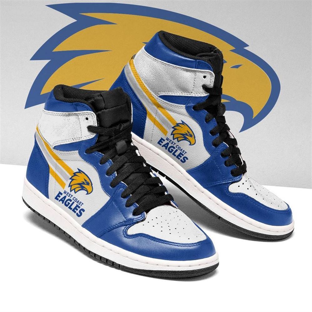 West Coast Eagles Afl Air Jordan Shoes Sport Sneaker Boots Shoes