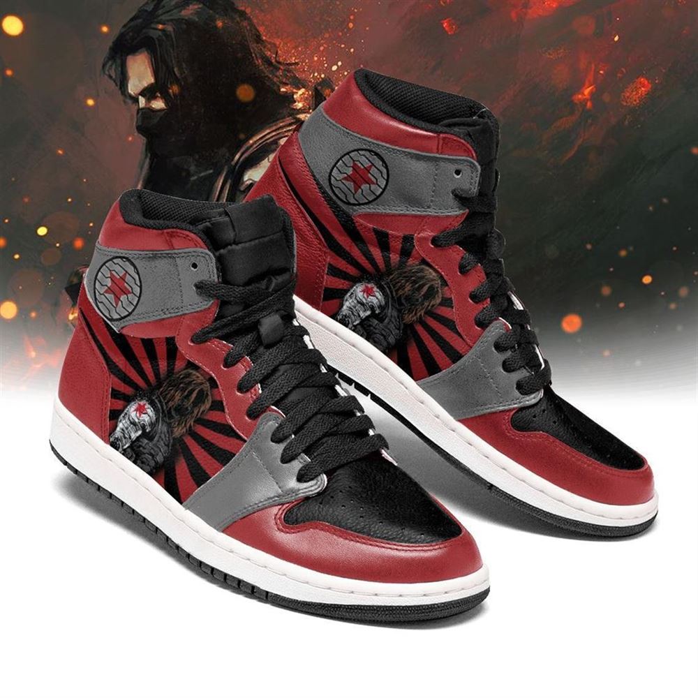 Winter Soldier Marvel Air Jordan Shoes Sport Sneaker Boots Shoes