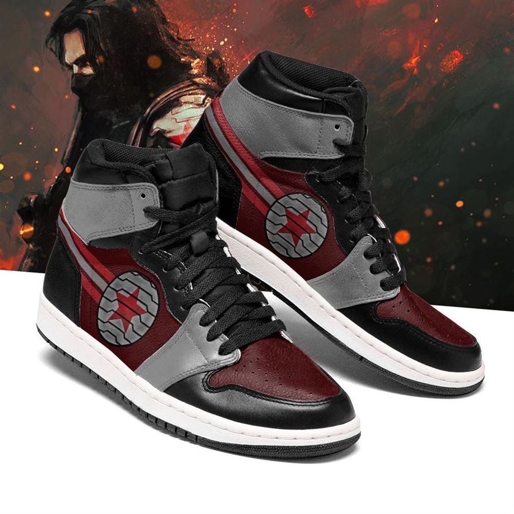 Winter Soldier Marvel Air Jordan Shoes Sport V2 Sneaker Boots Shoes