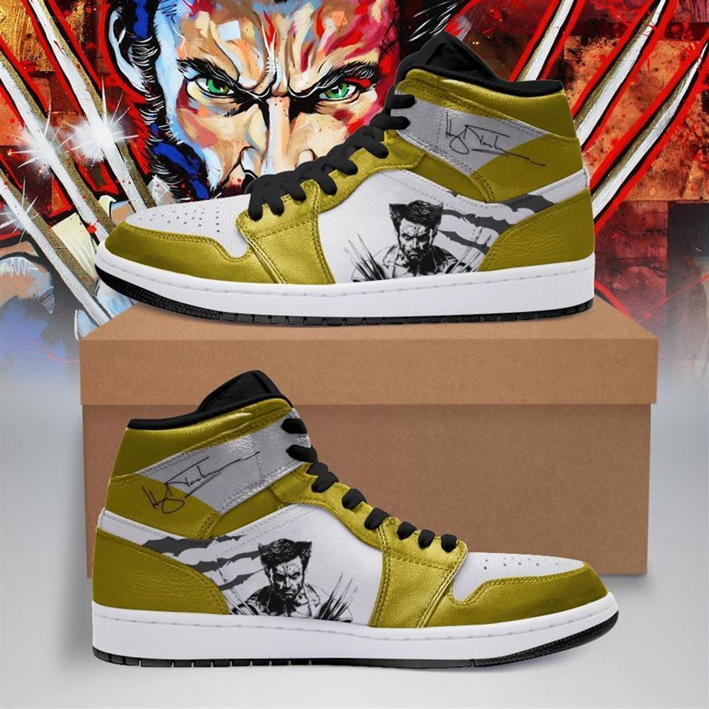 Wolverine Marvel Air Jordan Shoes Sport Sneaker Boots Shoes