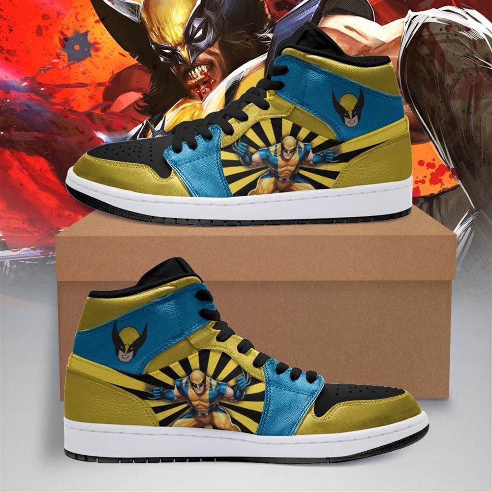 Wolverine Marvel Air Jordan Shoes Sport V2 Sneaker Boots Shoes