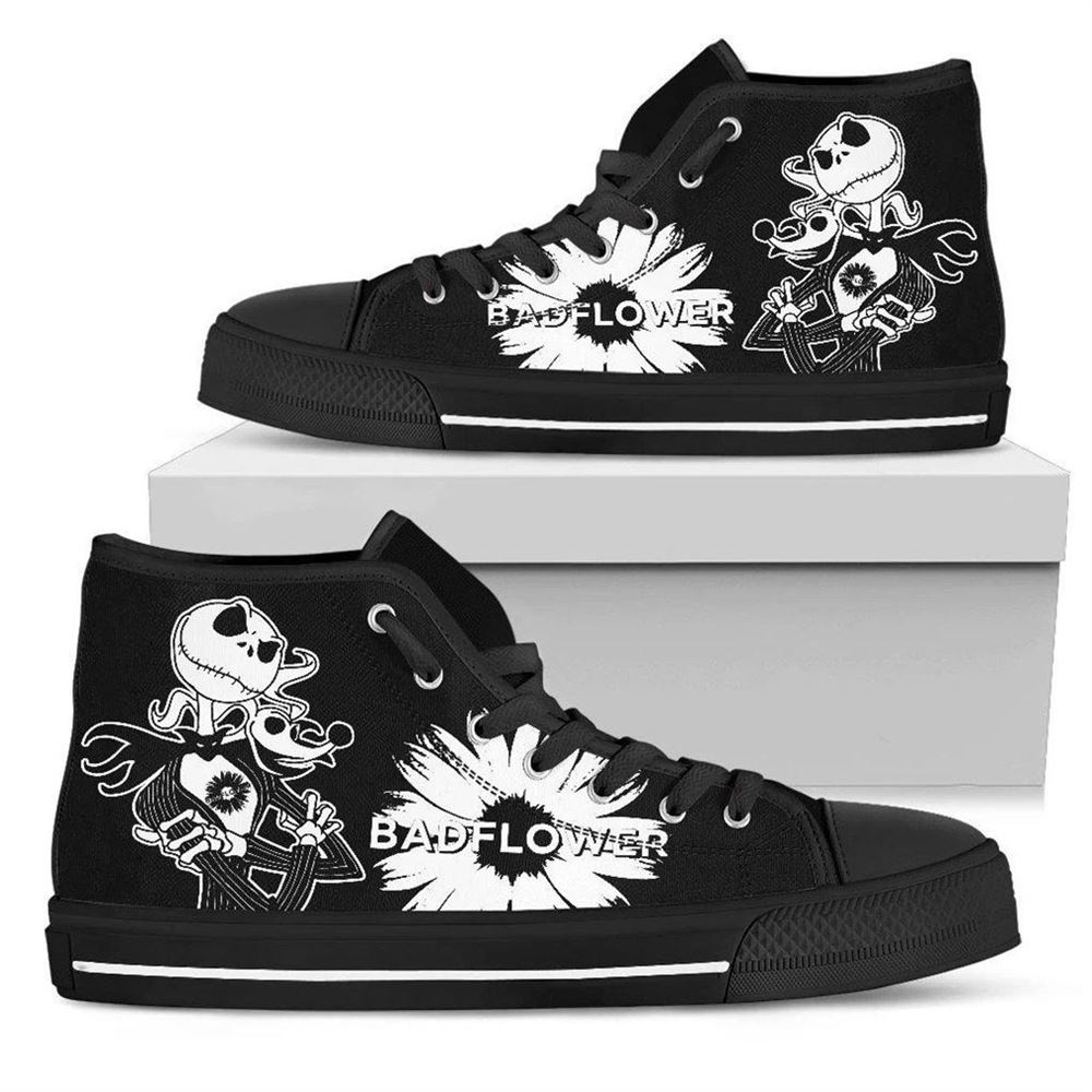 Badflower Rock Band High Top Vans Shoes