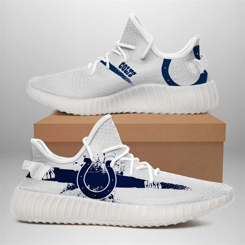 Indianapolis Colts Nfl Sport Teams Runing Yeezy Sneakers Shoes