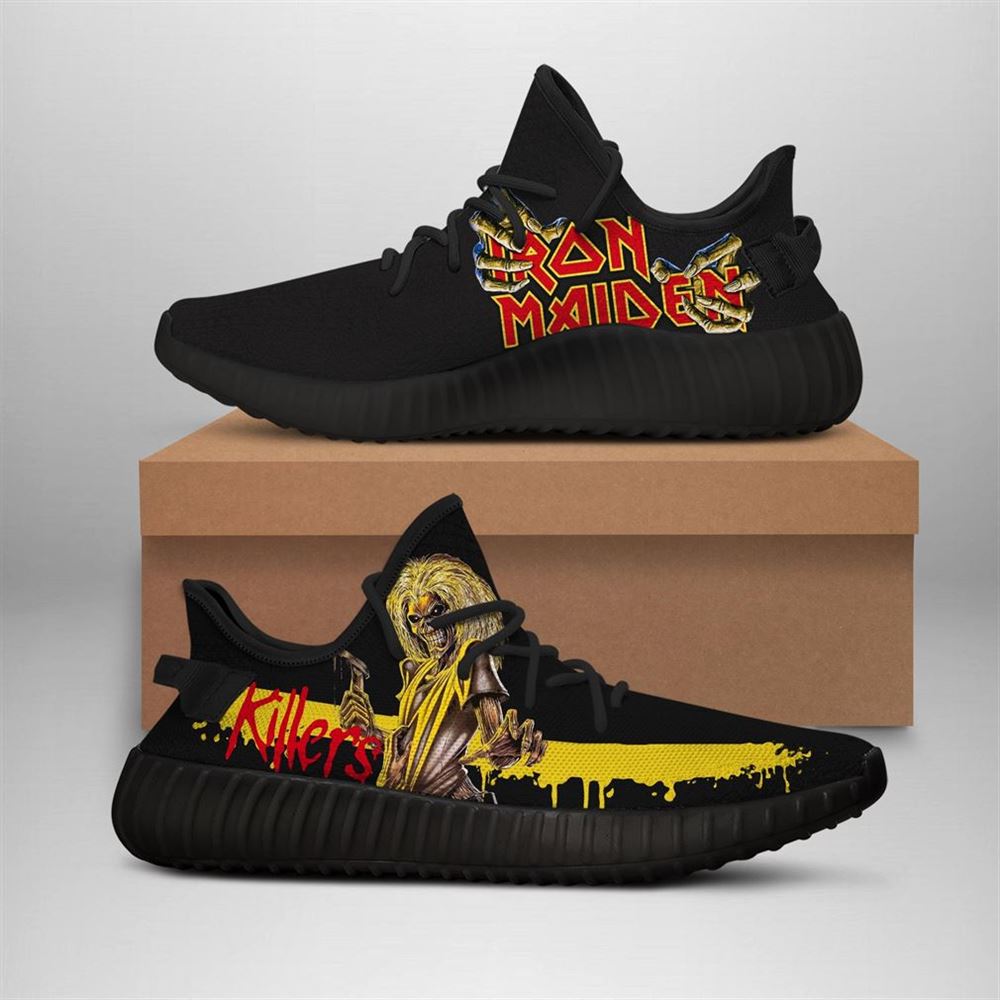 Iron Maiden Killer Adiddas Yeezy Sneakers Shoes