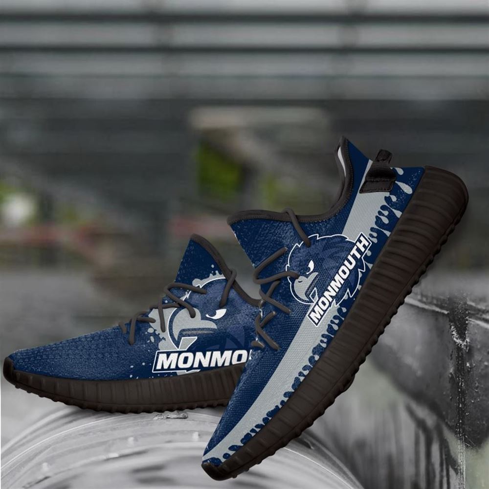 Monmouth Hawks Ncaa Yeezy Sneakers Shoes