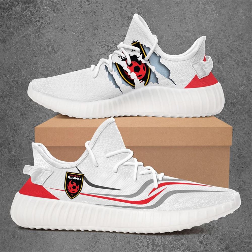 Phoenix Rising Fc Usl Championship Sport Teams Yeezy Sneakers Shoes White