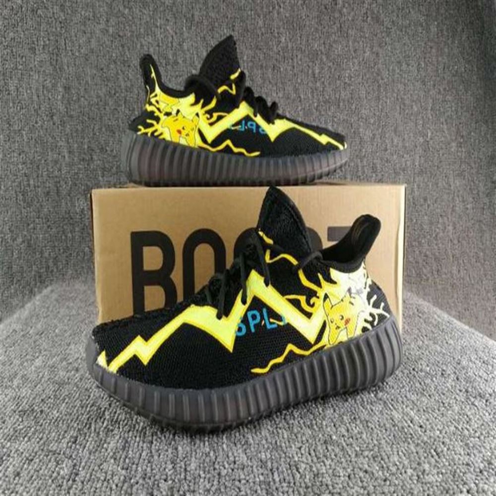 Pikachu Pokemon Yeezy Sneakers Shoes