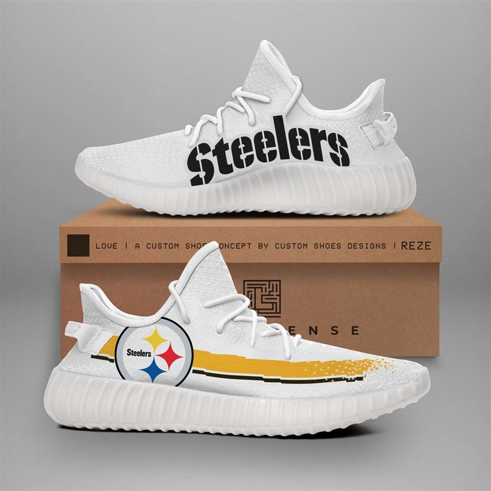 Pittsburgh Steelers Nfl Teams Runing Yeezy Sneakers Shoes