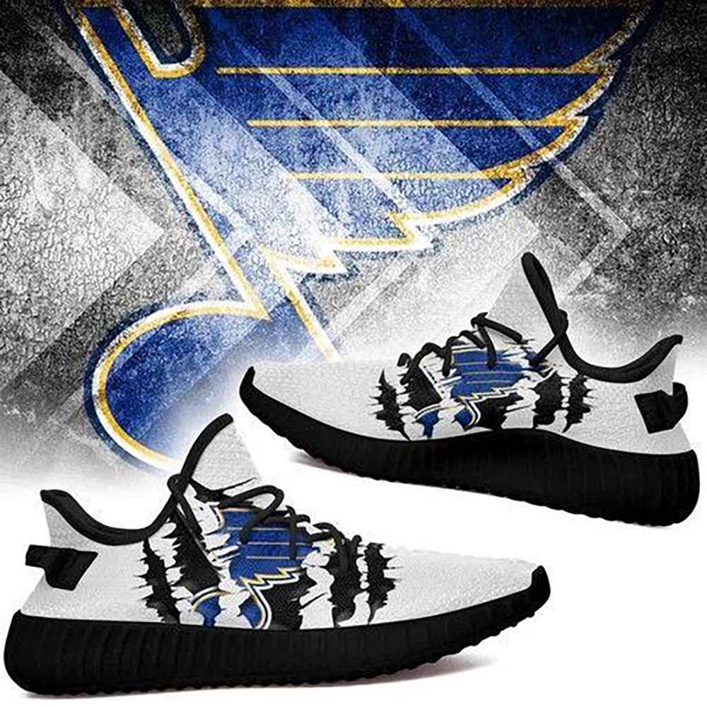 St Louis Blues Nhl Sport Teams Yeezy Boost 350 V2