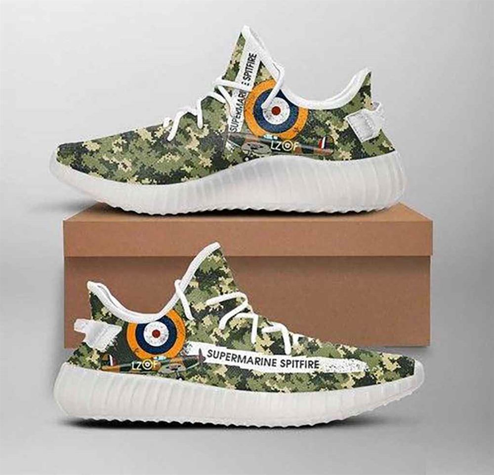 Supermarine Spitfire Art Like Yeezy Shoes