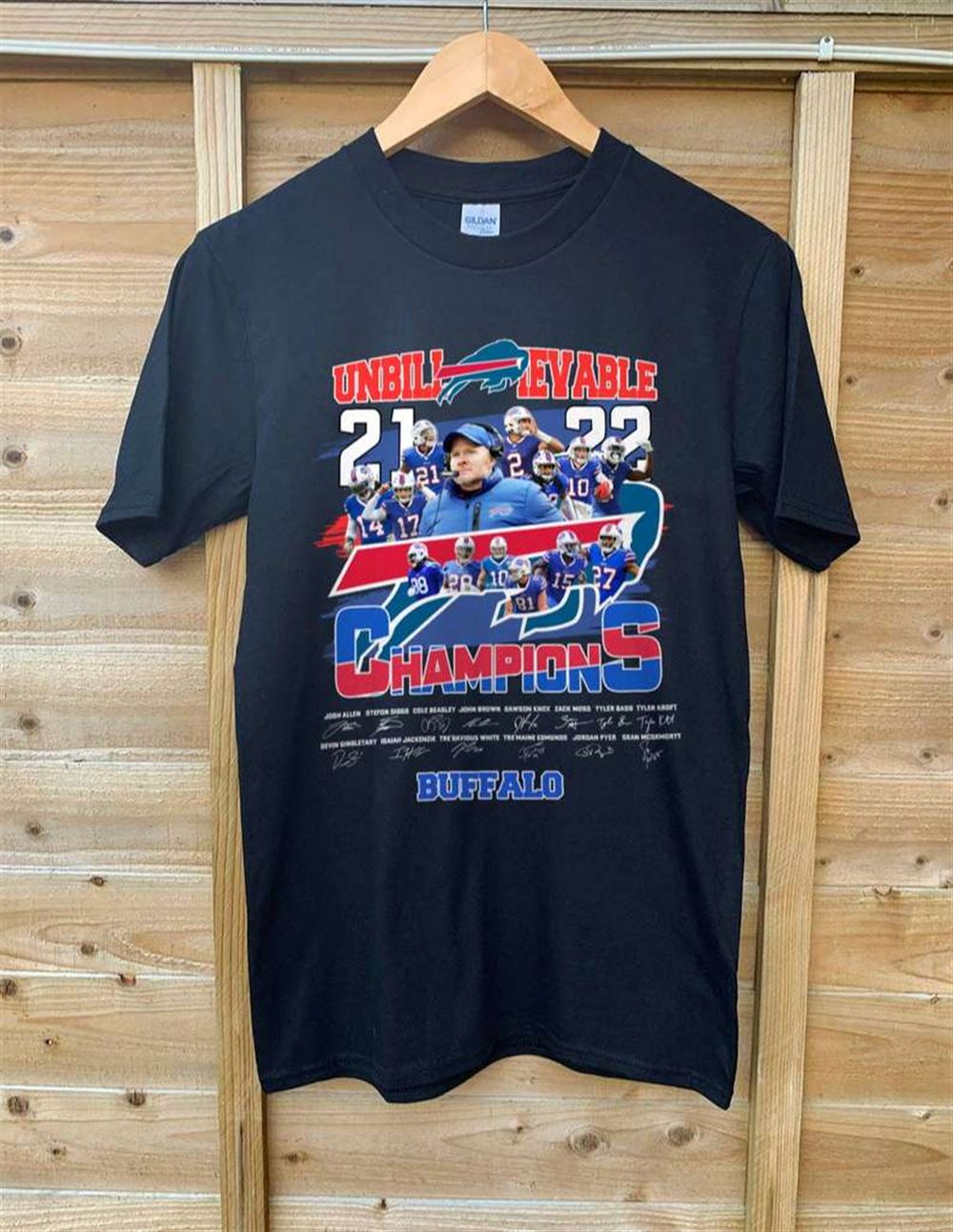 Buffalo Bills Champions 2021-2022 T Shirt Afc East Championship Merch