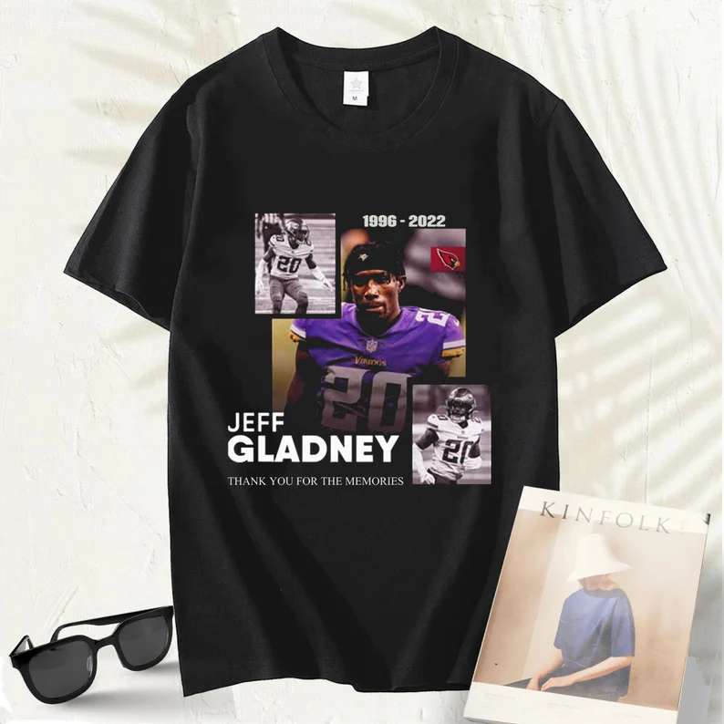 Jeff Gladney 1996-2022 T-shirt Thank You For The Memories